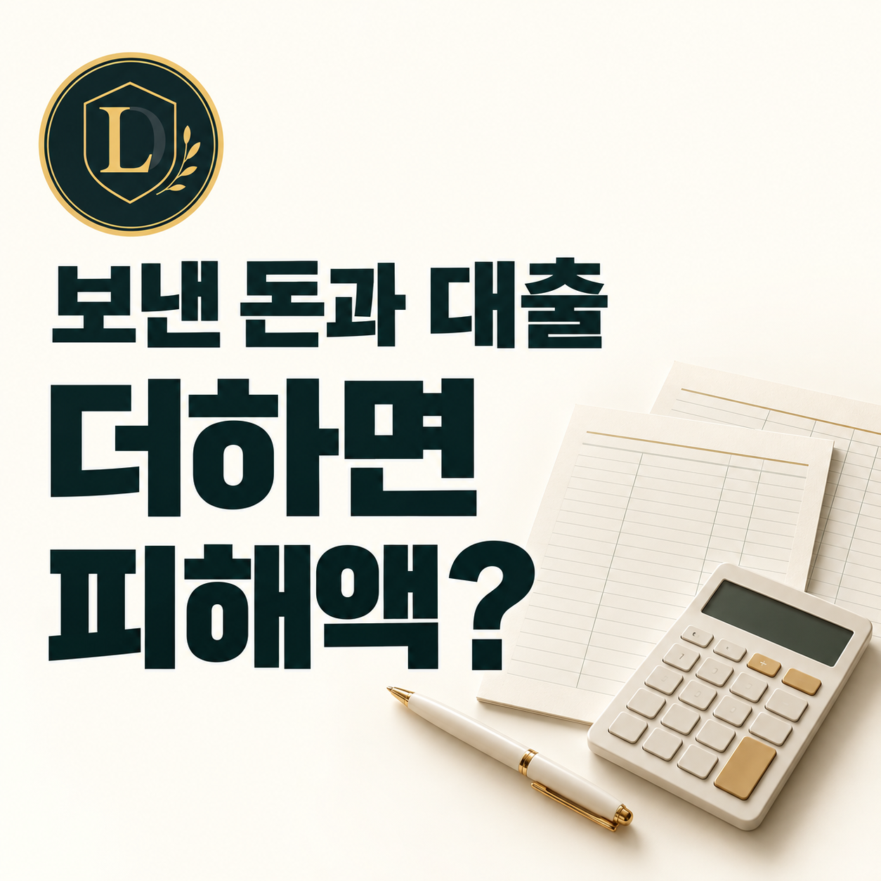 보낸 돈과 대출, 더하면 피해액?